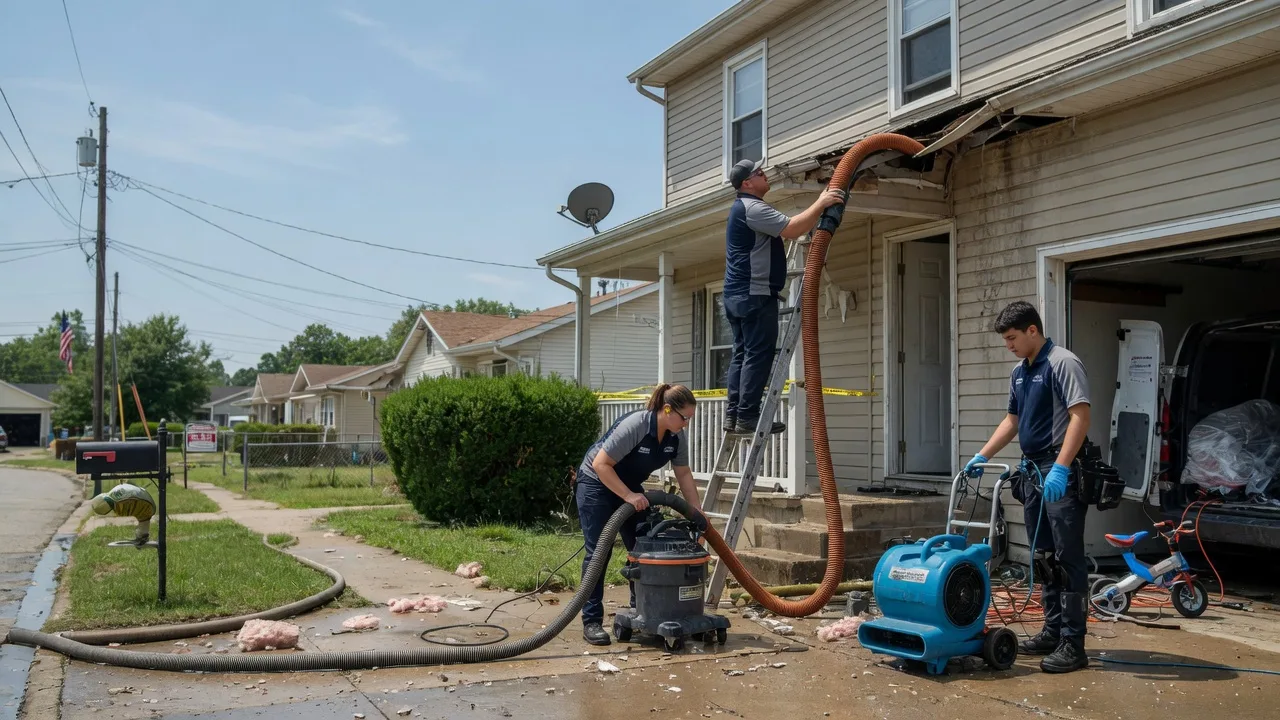 Water Damage Restoration in De Lancey, PA near me